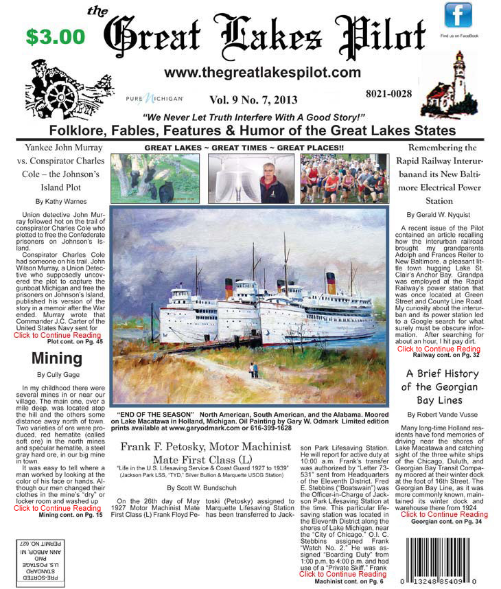 Cover Page of The Great Lakes Pilot