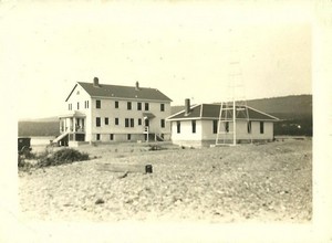 Lifesaving station in Grand Marais, Mn